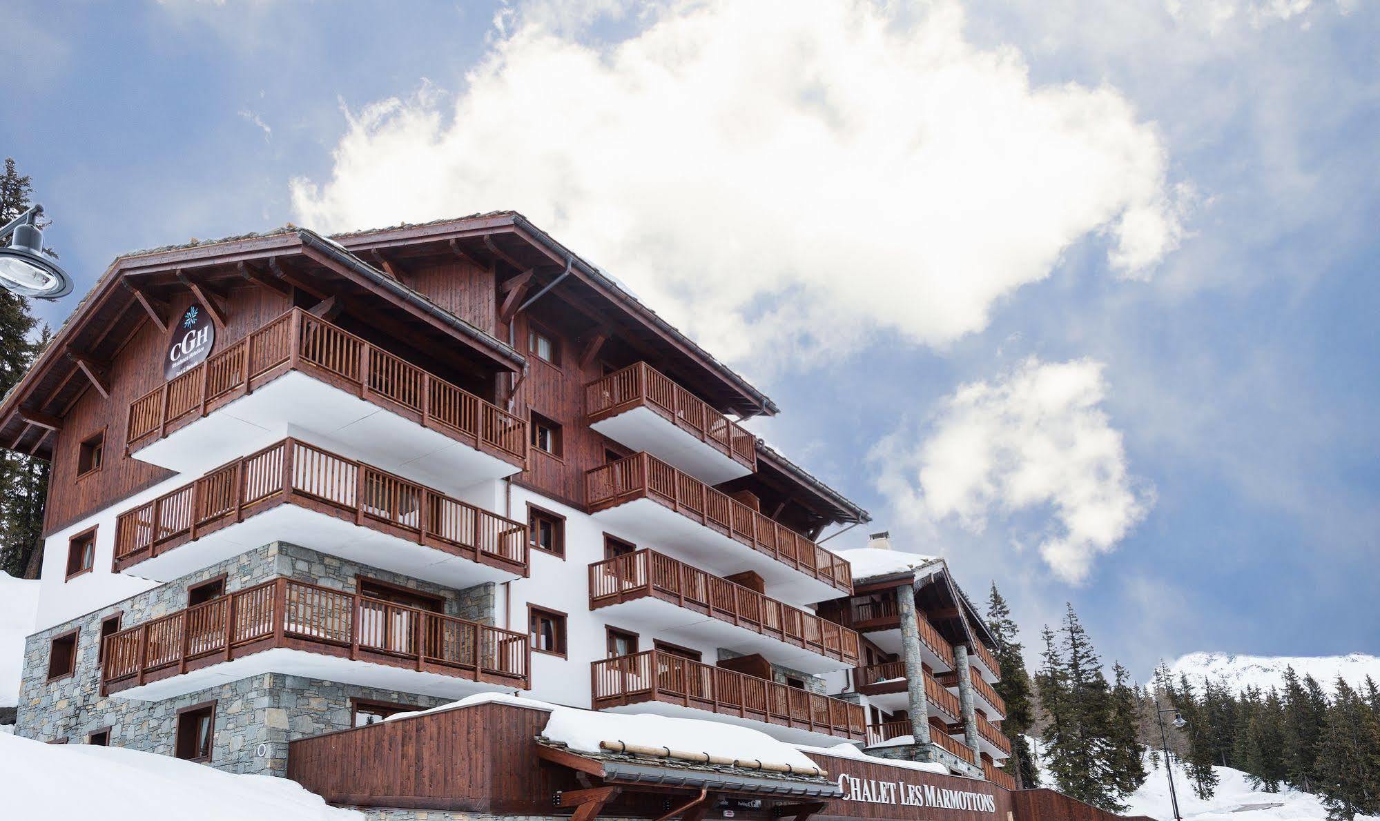 Cgh Residences & Spas Chalet Les Marmottons La Rosiere  Eksteriør bilde